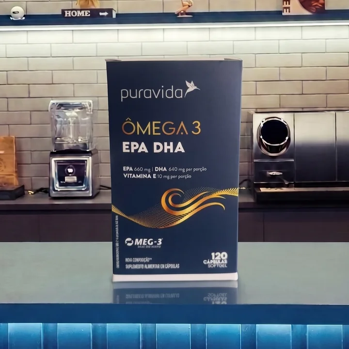 Ômega 3 EPA DHA PuraVida