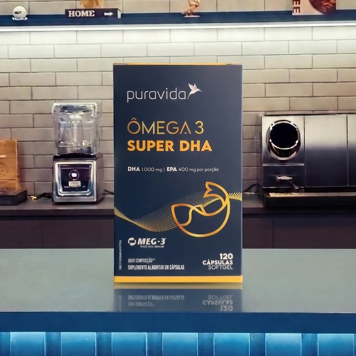 Ômega 3 Super DHA PuraVida