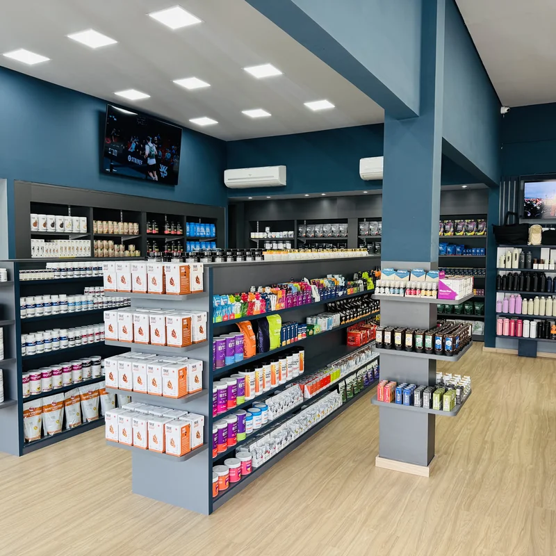Salão da Vital Store visto por dentro